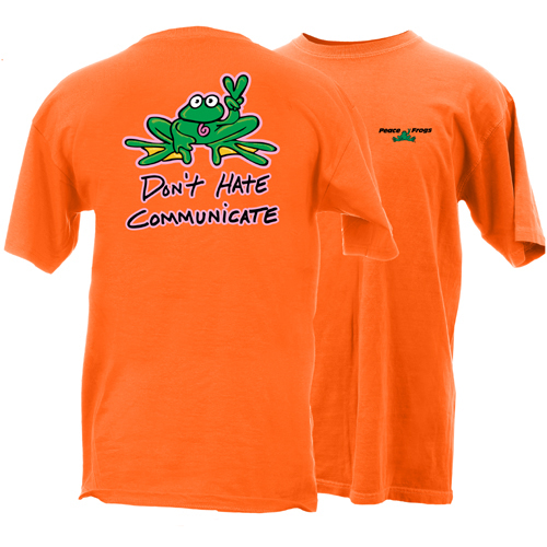 Product Image of Peace Frogs Cootie Don't Hate Frog Short Sleeve T-Shirt
