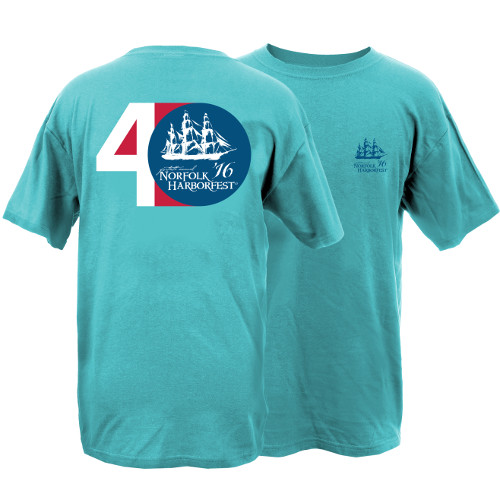Product Image of Harborfest 40th Anniversary Garment Dye Short Sleeve T-Shirt