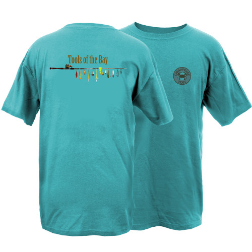 Chesapeake Tides Tools of the Bay Garment Dye Short Sleeve T-Shirt