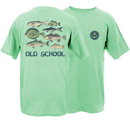 Product Image of Chesapeake Tides Adult Old School Garment Dye Short Sleeve T-Shirt