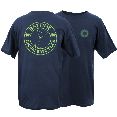 Product Image of Chesapeake Tides Adult Bay Time Garment Dye Short Sleeve T-Shirt