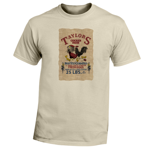 Product Image of Beyond The Pond Adult Taylors Chicken Farm Short Sleeve T-Shirt