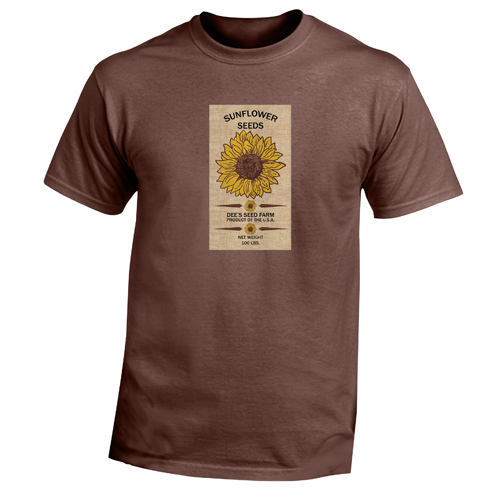 Product Image of Beyond The Pond Adult Sunflowers Short Sleeve T-Shirt