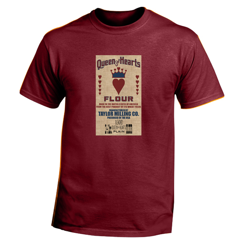 Beyond The Pond Adult Queen of Hearts Short Sleeve T-Shirt