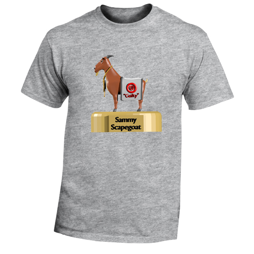 Beyond The Pond Adult Sammy the Escape Goat Short Sleeve T-Shirt