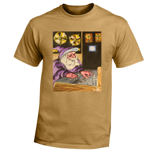 Product Image of Beyond The Pond Adult Recording Engineer Wizard Short Sleeve T-Shirt