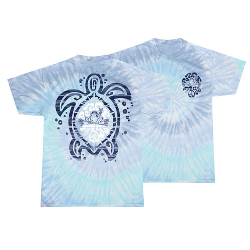 Product Image of Peace Frogs Sea Turtle Tie Dye Short Sleeve T-Shirt