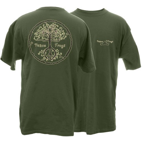 Peace Frogs Youth Wild Tree Short Sleeve T-Shirt
