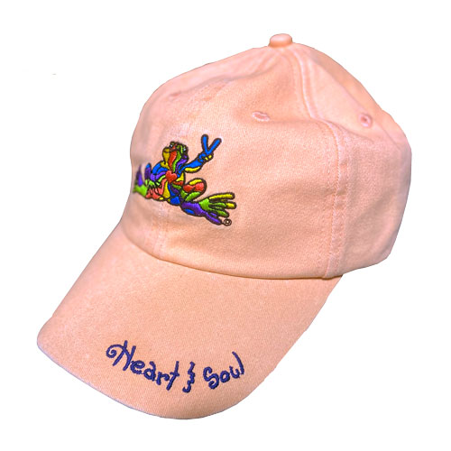 Peace Frogs Heart & Soul Frog Hat
