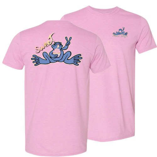 Product Image of Peace Frogs Adult Cupcake Frog Short Sleeve T-Shirt