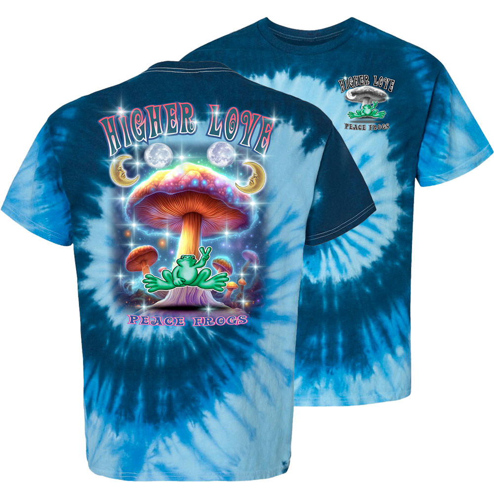 thumbnail image 2 of Prince Rose Tie Dye Short Sleeve Graphic Tee – Unisex, 100% Cotton, Sizes S-3XL 2 of 2