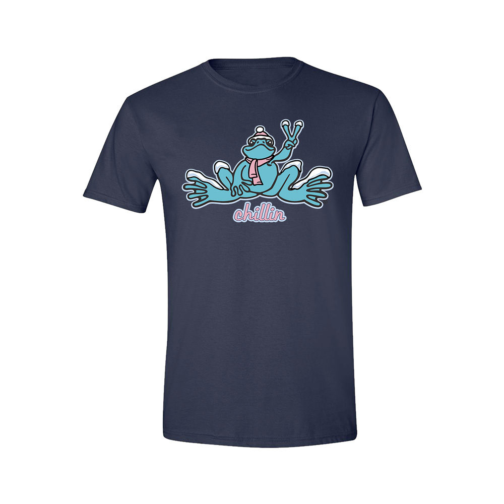 Product Image of Peace Frogs Adult Chillin' Short Sleeve T-Shirt