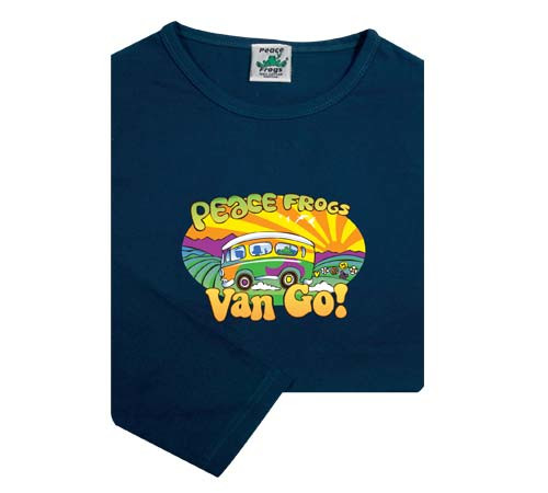 Product Image of Peace Frogs Junior Van Go Long Sleeve T-Shirt