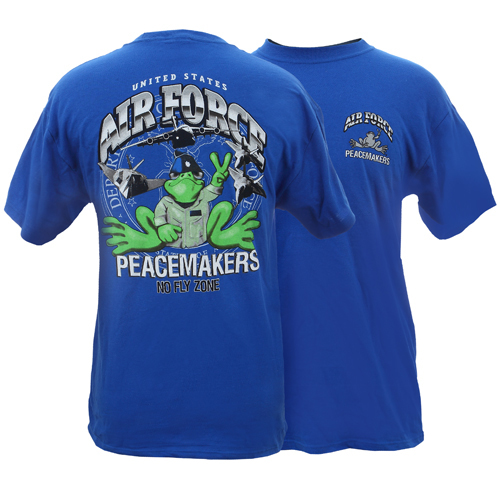 Product Image of Peace Frogs Adult US Air Force Short Sleeve T-Shirt