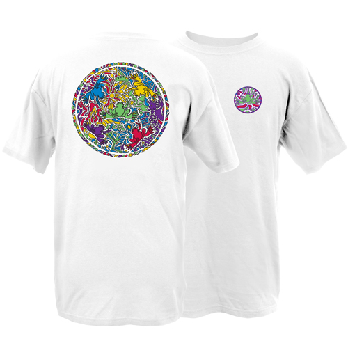 Product Image of Peace Frogs Adult Spectrum Short Sleeve T-Shirt