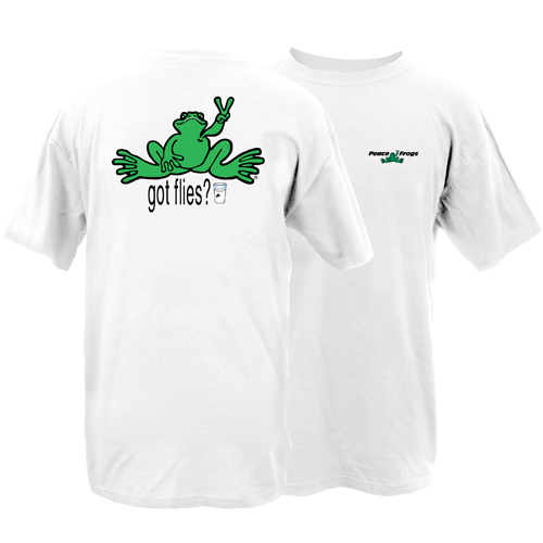 Peace Frogs Adult Milk Frog Short Sleeve T-Shirt