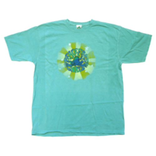 Peace Frogs Adult Pf World Garment Dye Short Sleeve T-Shirt