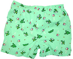 Peace Frogs Kids Coffee Boxer