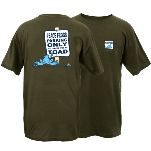 Peace Frogs Toad Zone Short Sleeve T-Shirt