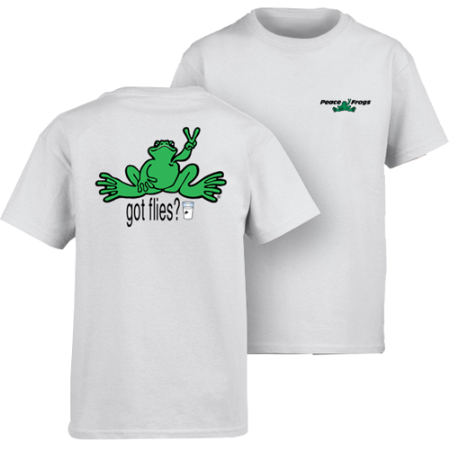 Peace Frogs Milk Short Sleeve Kids T-Shirt