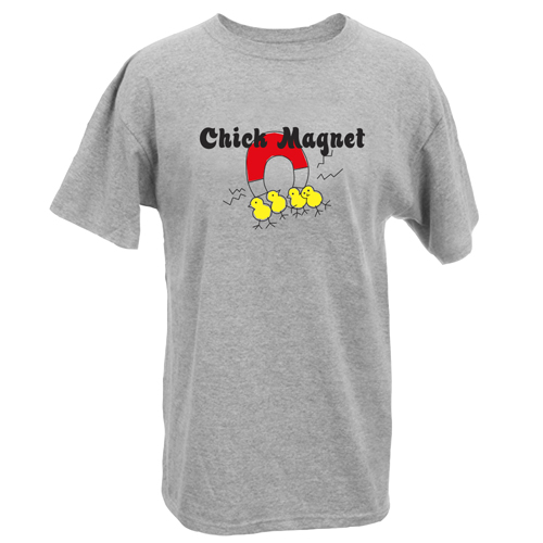 Product Image of Beyond The Pond Adult Chick Magnet Short Sleeve T-Shirt
