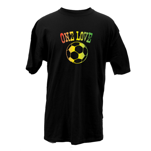 Product Image of Beyond The Pond Adult One Love Soccer Short Sleeve T-Shirt
