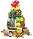 Perfect Cheer Baskets, Gourmet Fruit Basket - The Perfect Cheer - Large (Shown)