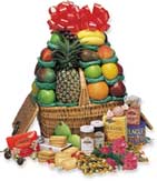 Good Cheer Gourmet Fruit Basket  Hampers - The VIP Good Cheer Hamper - Shown