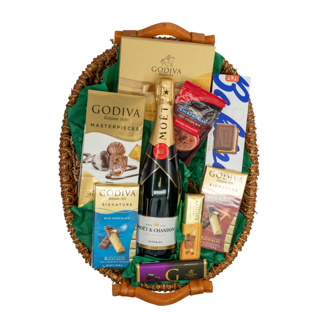 Moet & Godiva Party Tray