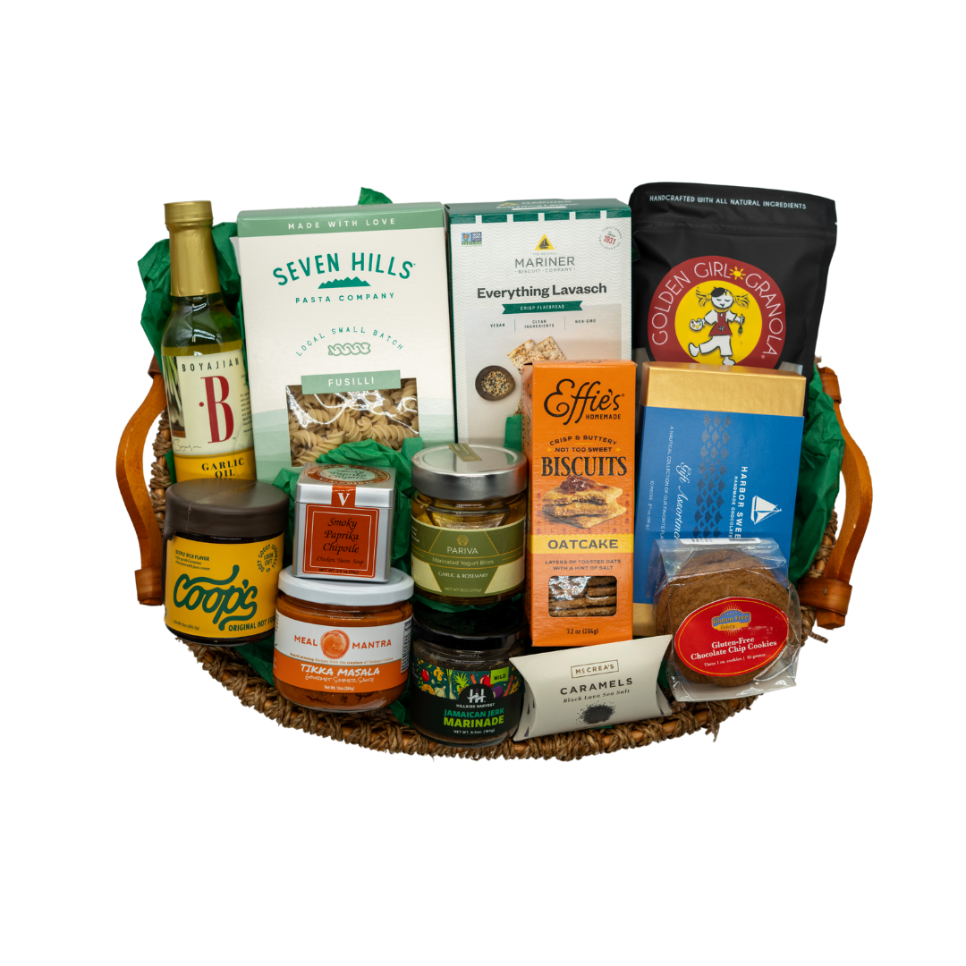 Massachusetts Specialty Foods Thank You Basket - A