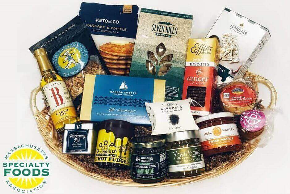 Massachusetts Specialty Foods Thank You Basket - A