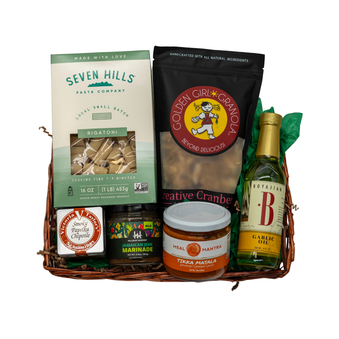 Massachusetts Specialty Foods Thank You Basket - C (Small)