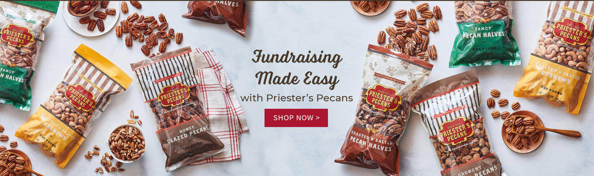 Fundraising Made Easy with Priester's Pecans - Shop Now