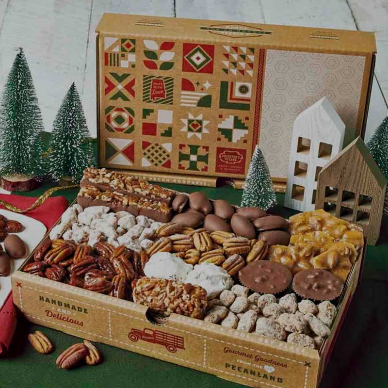 Send delicious CHRISTMAS GIFTS from the Heart of Pecanland