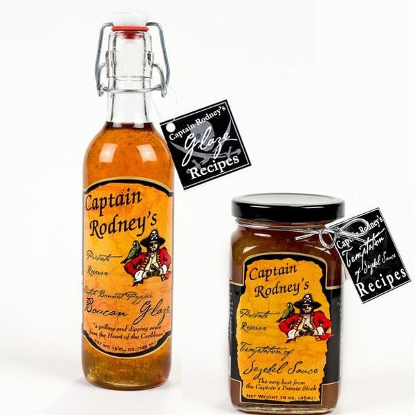 Captain Rodney's Pepper Glaze and Jezebel Sauce Combo