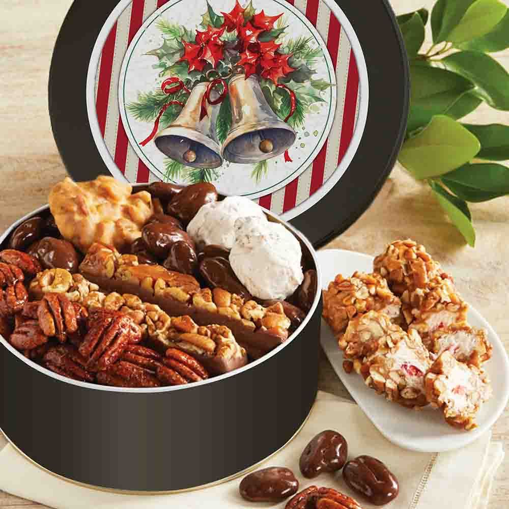 Ring in The Holidays - Pecan Assortment Gift Tin