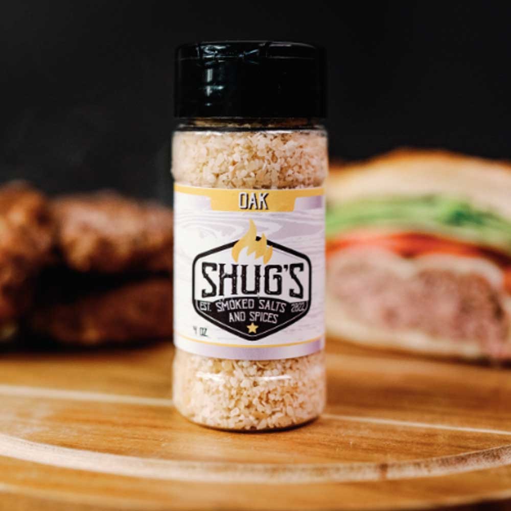 Shug's Oak Smoked Seasoning Salt - 4 oz.