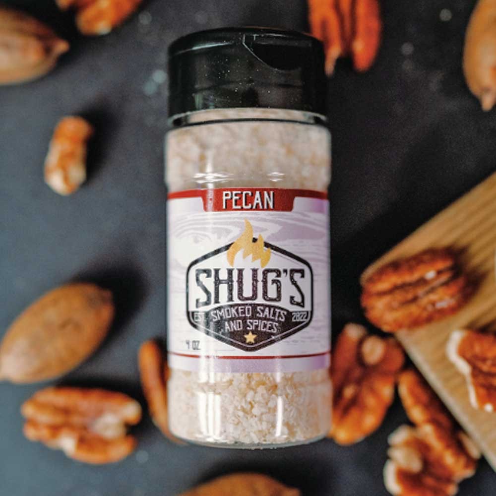 Shug's Pecan Smoked Seasoning Salt - 4 oz.