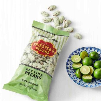 350 Key Lime Pecans in One Pound Packaging