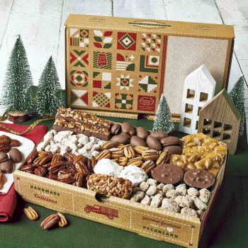 Southern Holiday Snack Pack Box - Snack Pack Pecan & Candy Assortment