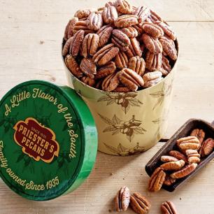 Priester's Signature Gift Tub - Roasted & Salted Pecan Halves - Roasted & Salted Pecan Halves
