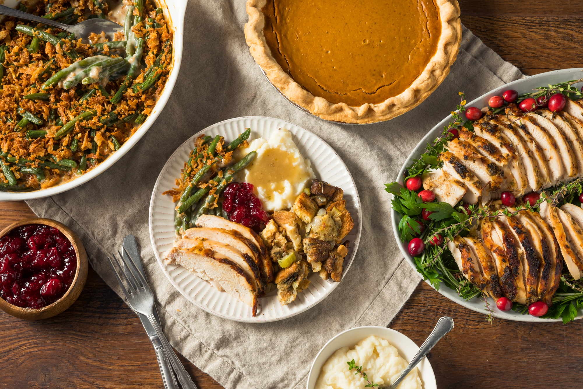 thanksgiving food image