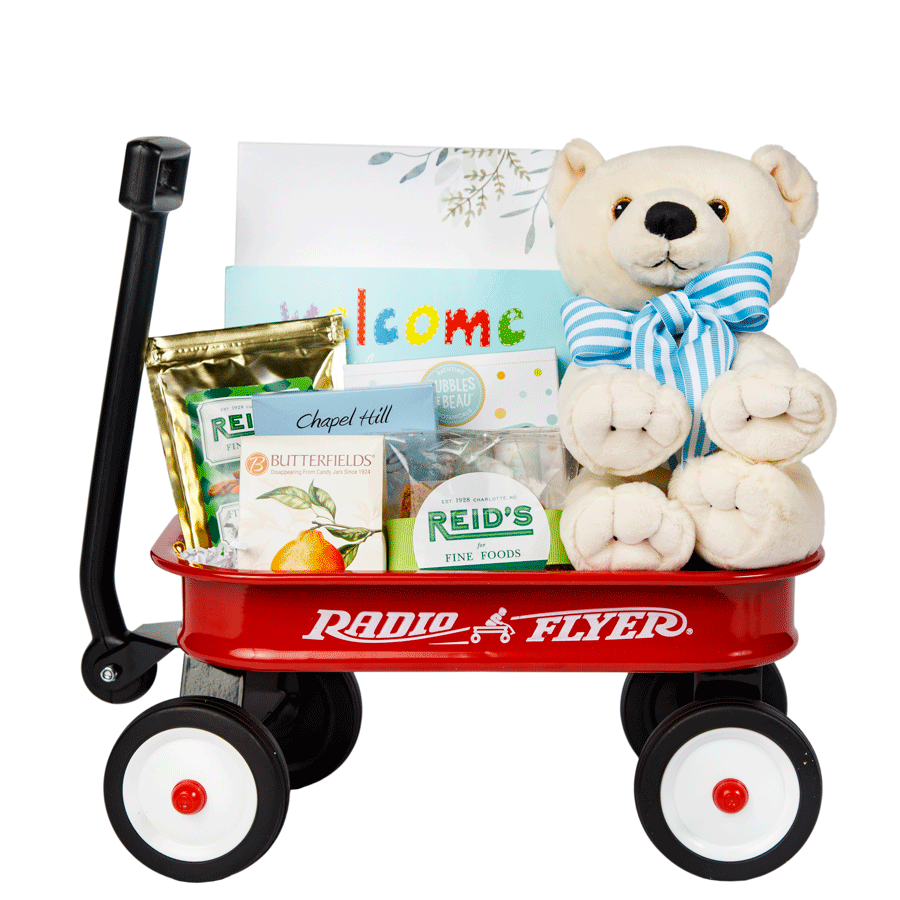 Baby Boy Wagon Gift