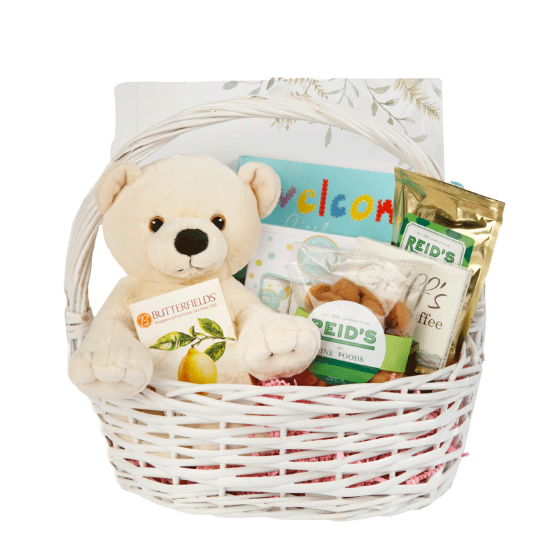 Baby Girl Gift Basket  