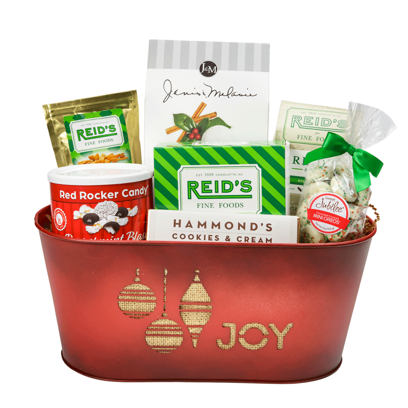 Christmas Joy Holiday Gift Tin 