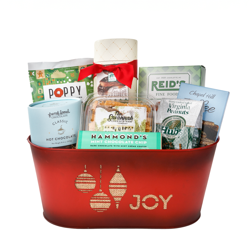 Christmas Joy Holiday Gift Tin 