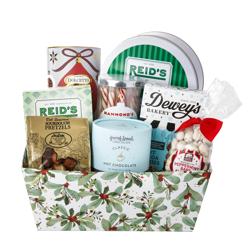 Mistletoe Magic  Holiday Gift Basket 