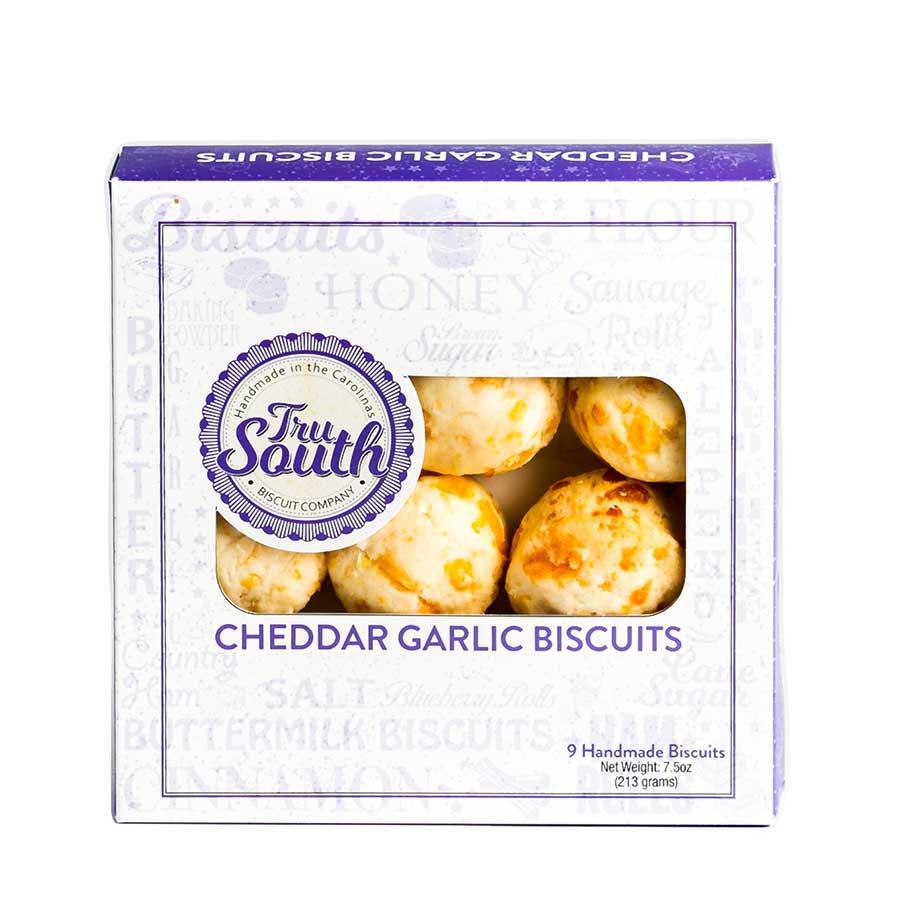 Tru South Cheddar Garlic Biscuits  (3/9ct. packs)