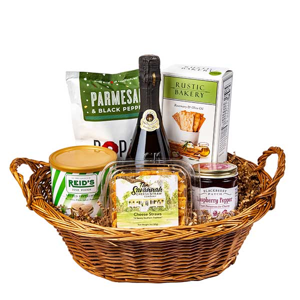 Time to Toast Wine Gift Basket 