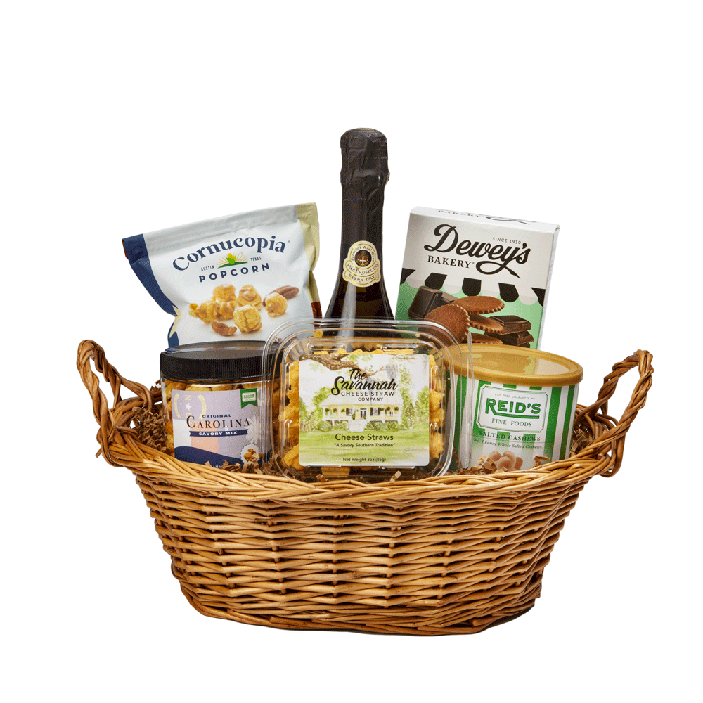 Time to Toast Wine Gift Basket 